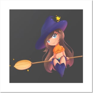 Chibi Witch - QueenOfArt Posters and Art